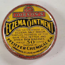 Load image into Gallery viewer, Vintage Pharmacy Advertising Tins - 2 Pieces