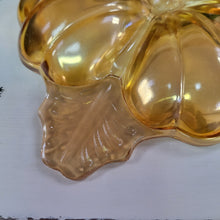 Load image into Gallery viewer, Vintage Jeanette Marigold Carnival Depression Glass Doric Candy/Trinket Dish