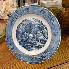 Load image into Gallery viewer, Plate-Currier &amp; Ives-The Old Grist Mill Dinner Plate