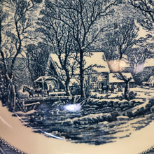 Load image into Gallery viewer, Plate-Currier &amp; Ives-The Old Grist Mill Dinner Plate