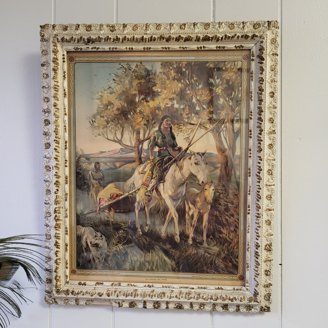 Vintage Print Titled 
