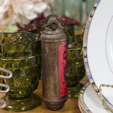 Load image into Gallery viewer, Vintage Brass Presto &quot;C.B.&quot; Motorcycle Fire Extinguisher