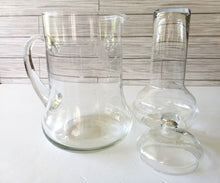 Load image into Gallery viewer, Princess House 3 Pc Pitcher &amp; Lid with Ice Liner, Princess House Heritage Pitcher