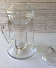 Load image into Gallery viewer, Princess House 3 Pc Pitcher &amp; Lid with Ice Liner, Princess House Heritage Pitcher