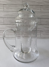 Load image into Gallery viewer, Princess House 3 Pc Pitcher &amp; Lid with Ice Liner, Princess House Heritage Pitcher