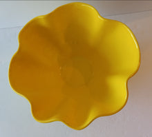 Load image into Gallery viewer, Yellow Royal Haeger Bowl, Made in USA, MCM Decorative Centerpiece