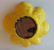 Load image into Gallery viewer, Yellow Royal Haeger Bowl, Made in USA, MCM Decorative Centerpiece