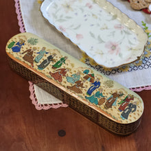 Load image into Gallery viewer, Vintage Handmade Wooden Khātam Pencil Box