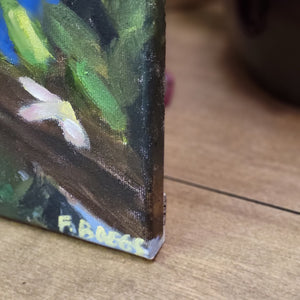 Artwork - "Ephemeral Petals" by Faith Boggs, Cherry Blossom Painting