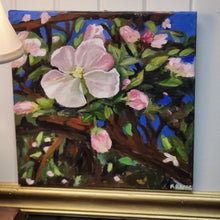 Load image into Gallery viewer, Artwork - &quot;Ephemeral Petals&quot; by Faith Boggs, Cherry Blossom Painting