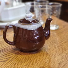 Load image into Gallery viewer, Vintage Individual Service Drip Glaze Teapot, Made in Japan