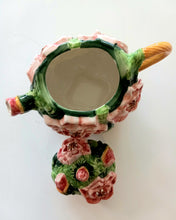 Load image into Gallery viewer, Basket of Pink Roses Ceramic Teapot by Asia Master Group