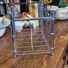 Load image into Gallery viewer, Metal MCM Magazine Caddy Faux Bamboo