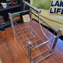 Load image into Gallery viewer, Metal MCM Magazine Caddy Faux Bamboo