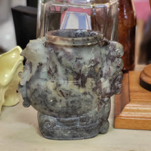 Load image into Gallery viewer, Myan Influenced Soapstone Carved Rooster/Chicken