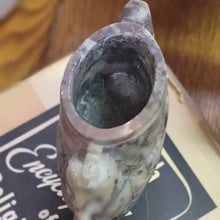 Load image into Gallery viewer, Myan Influenced Soapstone Carved Rooster/Chicken