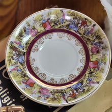 Load image into Gallery viewer, Vintage Royal Sealey Courting Couple Gold Gilt Trim Cup and Saucer - Sold Separately