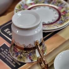 Load image into Gallery viewer, Vintage Royal Sealey Courting Couple Gold Gilt Trim Cup and Saucer - Sold Separately