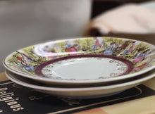 Load image into Gallery viewer, Vintage Royal Sealey Courting Couple Gold Gilt Trim Cup and Saucer - Sold Separately