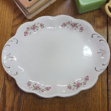 Load image into Gallery viewer, Smith-Phillips China Company of East Liverpool, OH- Semi-Porcelain Thistle Platter