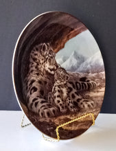 Load image into Gallery viewer, The Snow Leopard Plate by Will Nelson - Last of Their Kind: The Endangered Species Plate No. 698514