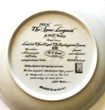 Load image into Gallery viewer, The Snow Leopard Plate by Will Nelson - Last of Their Kind: The Endangered Species Plate No. 698514