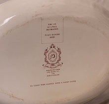 Load image into Gallery viewer, Daher Vintage Tin Oval Platter of Victorian Floral/Fruit Design Made in England