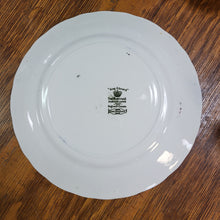 Load image into Gallery viewer, Semi Porcelain King Edward &quot;The Montreal Crockery Co&quot; England &amp; Canada Limited Dinner Plate