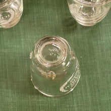 Load image into Gallery viewer, Rare Vintage Barcadi Rum 100th Anniversary Shot Glass etched set of 3