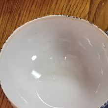Load image into Gallery viewer, Vintage Blue and White Teacup, Phoenix Bird Eggshell Porcelain Japan 1950s