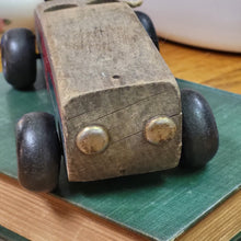 Load image into Gallery viewer, Vintage 1940&#39;s HOLGATE Wooden Toy Car Roadster