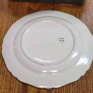 Vintage Crown Ivory Dinner plates, Fine China