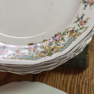 Vintage Crown Ivory Dinner plates, Fine China