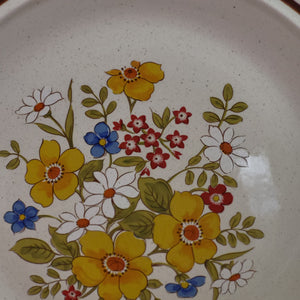 Vintage Casual Elegance Hearthside Stoneware Chop Plate Stoneware 676, Set of 2