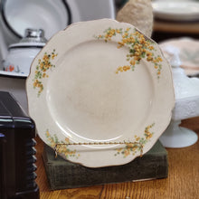 Load image into Gallery viewer, Carrollton China Yellow Floral Pattern Dinner Plate
