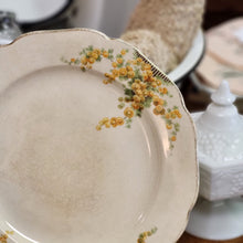 Load image into Gallery viewer, Carrollton China Yellow Floral Pattern Dinner Plate