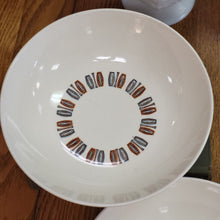 Load image into Gallery viewer, Vintage Colorcraft Taylor Smith Taylor Serving Bowl Java Key Blue, White and Rust Color - Sold Separately