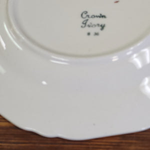 Crown Ivory Bread and Butter Plates