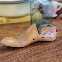 Load image into Gallery viewer, Vintage Wood Shoe Form from the 1950&#39;s