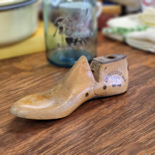 Load image into Gallery viewer, Vintage Wood Shoe Form from the 1950&#39;s