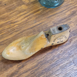 Vintage Wood Shoe Form from the 1950's