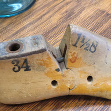 Load image into Gallery viewer, Vintage Wood Shoe Form from the 1950&#39;s