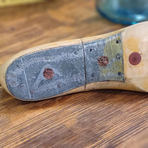 Vintage Wood Shoe Form from the 1950's
