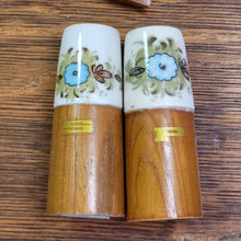 Load image into Gallery viewer, MCM Wood and Porcelain Salad Set in Original Box