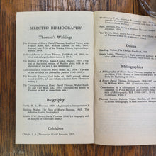 Load image into Gallery viewer, Vintage Book - Selected Journals of Henry David Thoreau, A Signet Classic Paperback