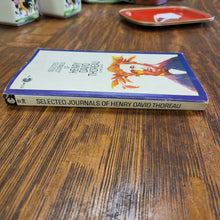 Load image into Gallery viewer, Vintage Book - Selected Journals of Henry David Thoreau, A Signet Classic Paperback