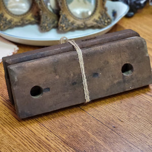 Pair of Antique Woodworking Plough, Plow, Groving Wood Plane