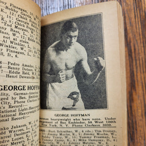 T.S. Andrews World's Sporting Annual 1929 - Eddie Shea on the Cover