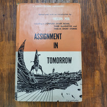 Load image into Gallery viewer, Vintage Book - Assignment in Tomorrow is an Anthology, of Science Fiction Stories