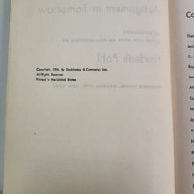 Load image into Gallery viewer, Vintage Book - Assignment in Tomorrow is an Anthology, of Science Fiction Stories
